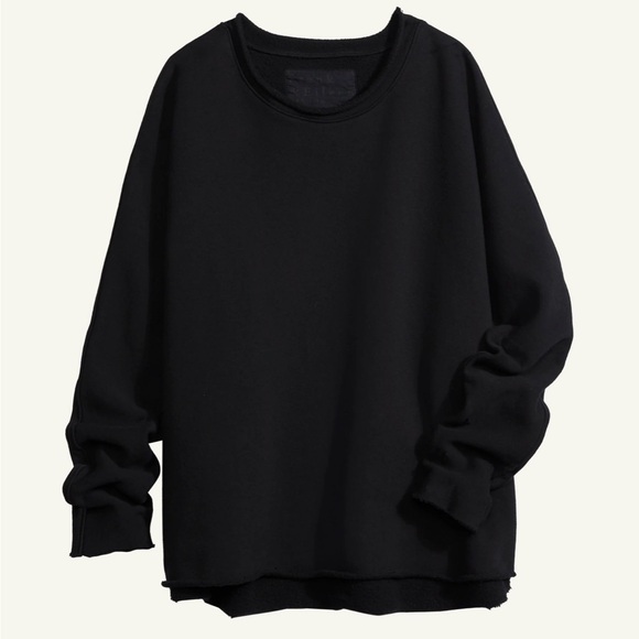 Frank & Eileen Tops - Frank & Eileen Black Anna Sweatshirt Size Large